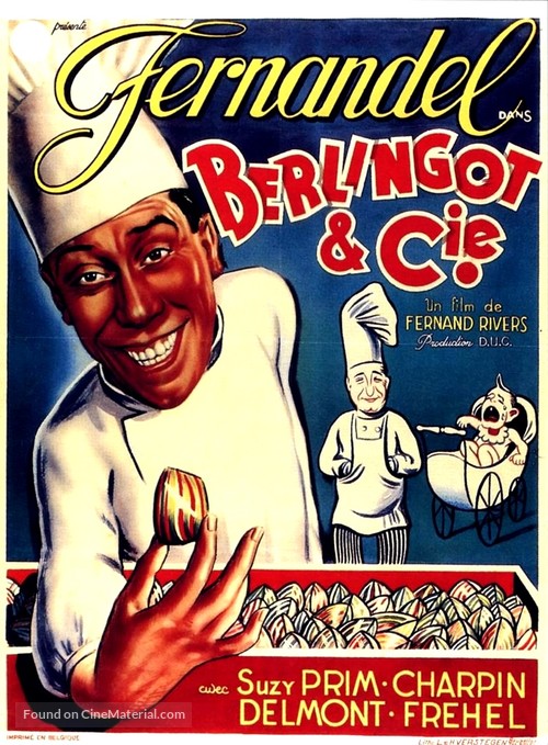 Berlingot et compagnie - Belgian Movie Poster