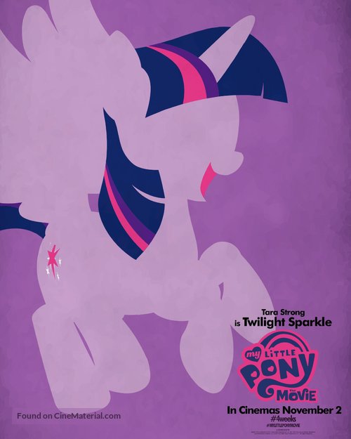 My Little Pony : The Movie - Australian Movie Poster