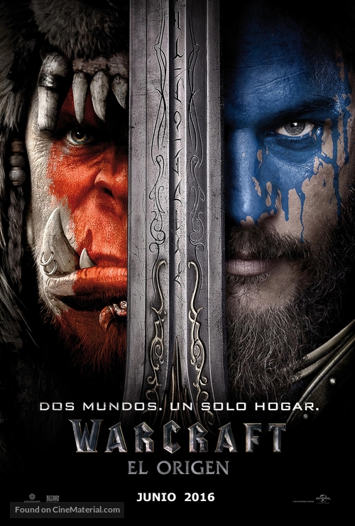 Warcraft - Argentinian Movie Poster
