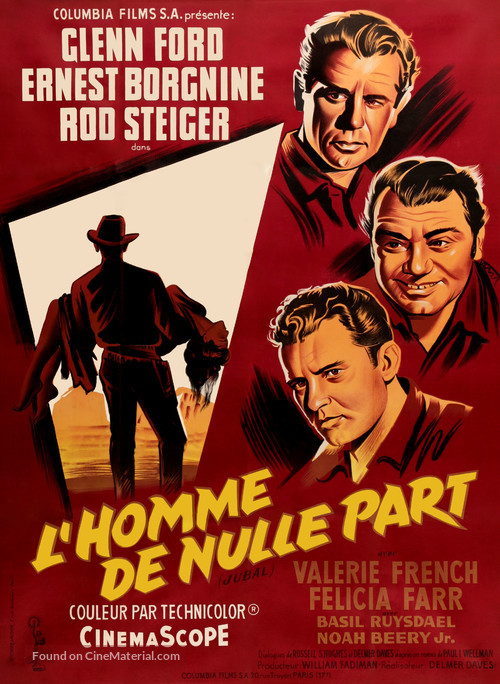 Jubal - French Movie Poster