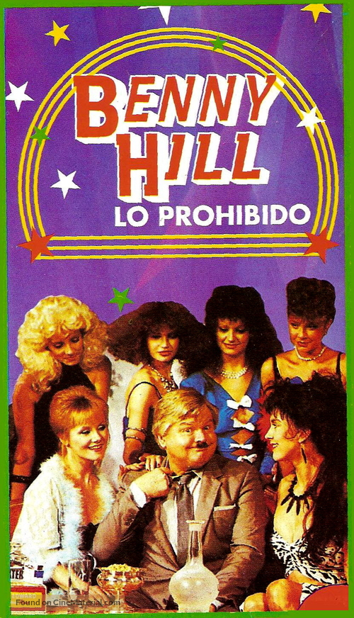 &quot;The Benny Hill Show&quot; - Argentinian VHS movie cover
