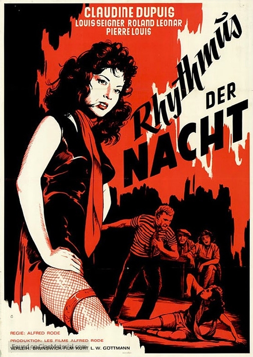 Bo&icirc;te de nuit - German Movie Poster