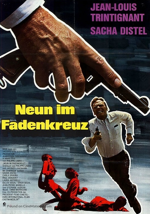 Sans mobile apparent - German Movie Poster