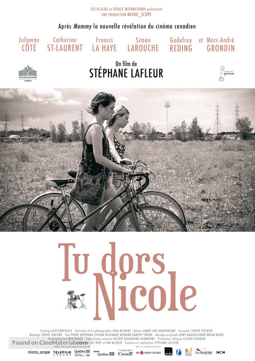 Tu dors Nicole - French Movie Poster
