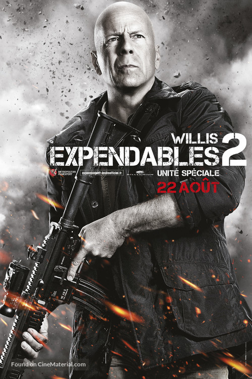 The Expendables 2 - French Movie Poster