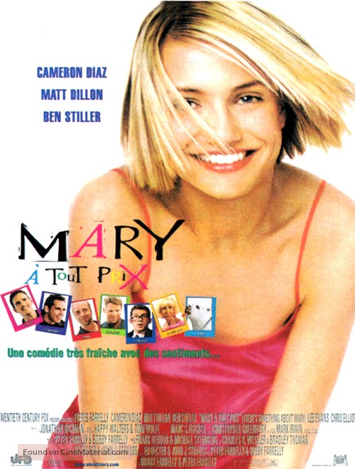 There&#039;s Something About Mary - French Movie Poster