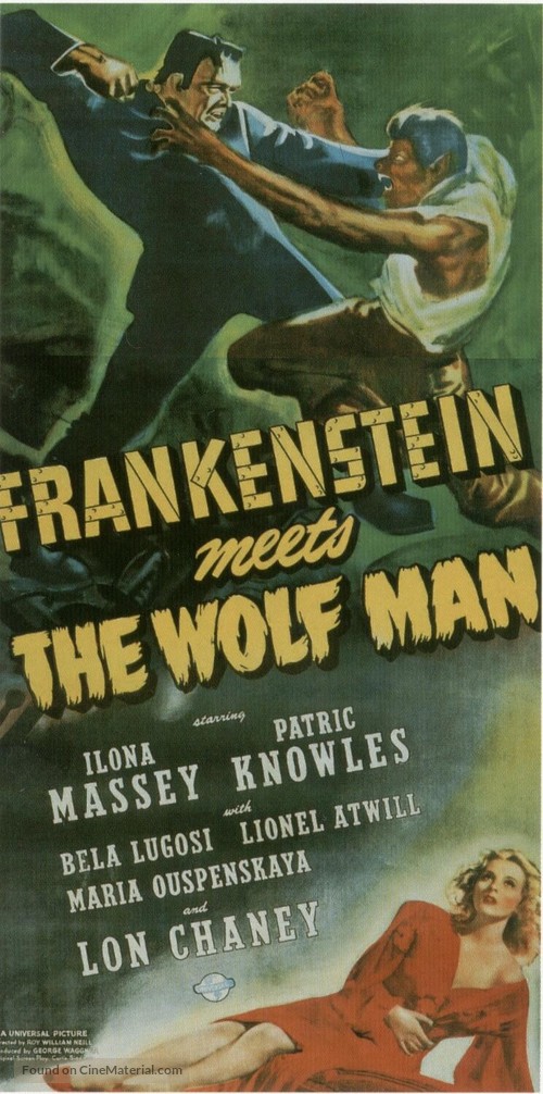 Frankenstein Meets the Wolf Man - Movie Poster