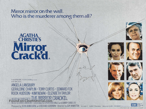 The Mirror Crack&#039;d - British Movie Poster