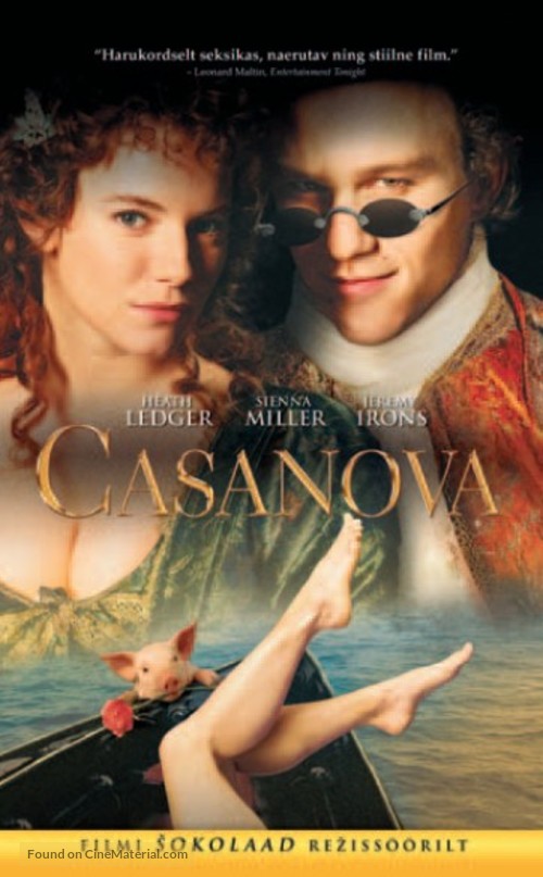 Casanova - Estonian VHS movie cover