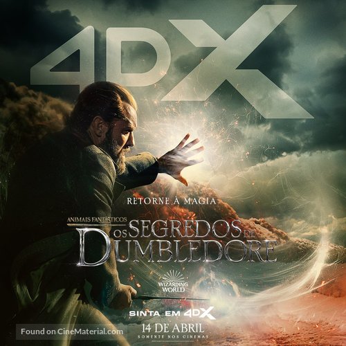 Fantastic Beasts: The Secrets of Dumbledore - Brazilian Movie Poster