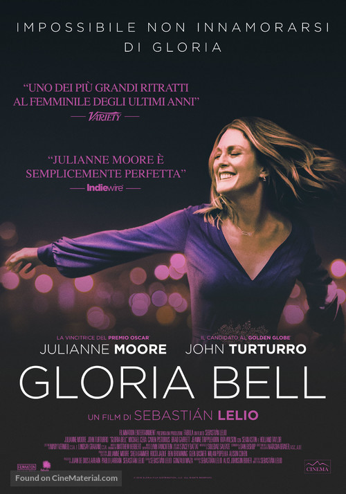 Gloria Bell - Italian Movie Poster