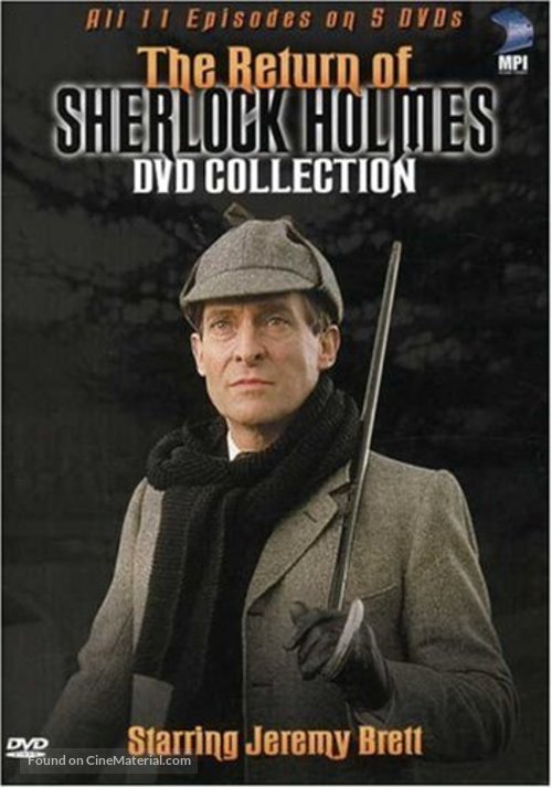 &quot;The Return of Sherlock Holmes&quot; - DVD movie cover