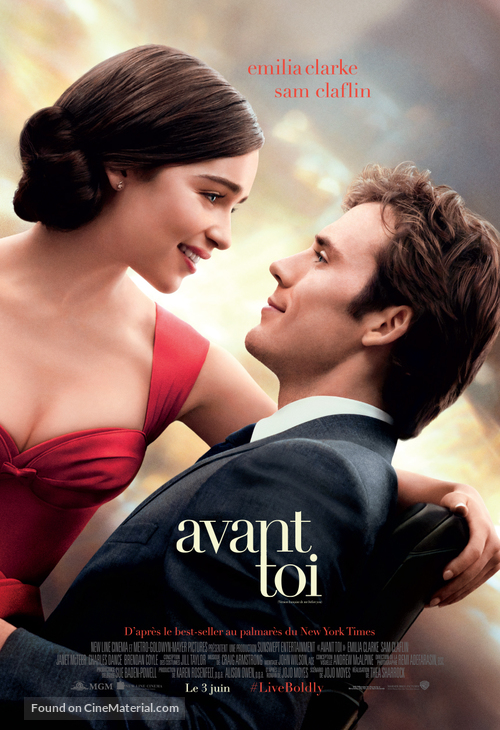 Me Before You - Canadian Movie Poster