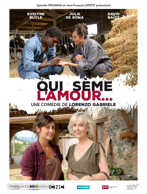 Qui s&egrave;me l&#039;amour... - French Movie Poster