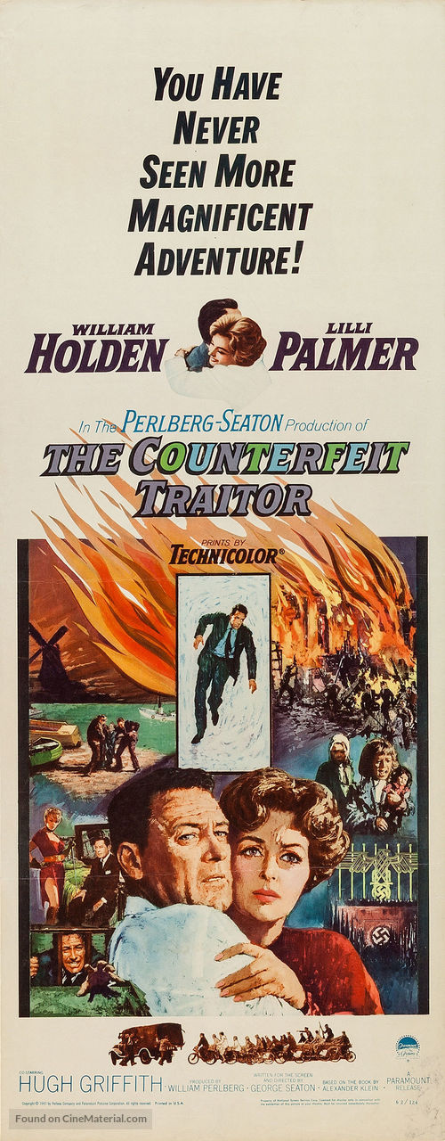 The Counterfeit Traitor - Movie Poster