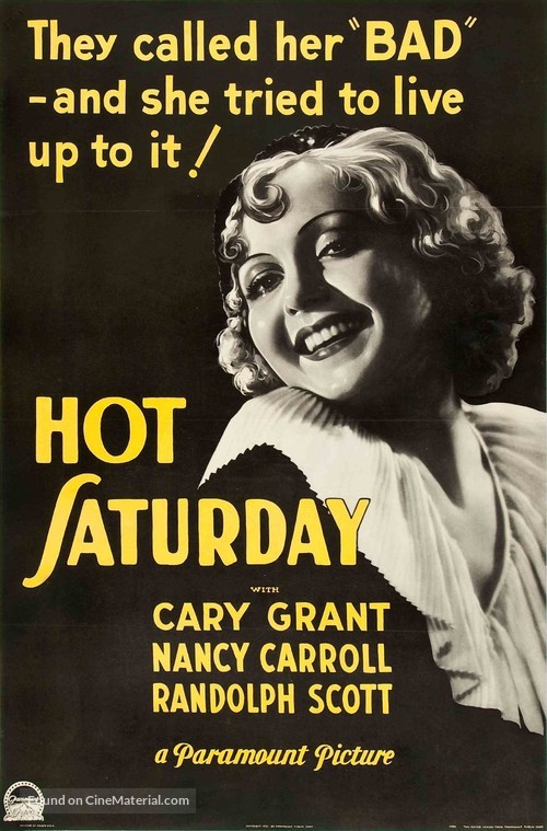 Hot Saturday - Movie Poster