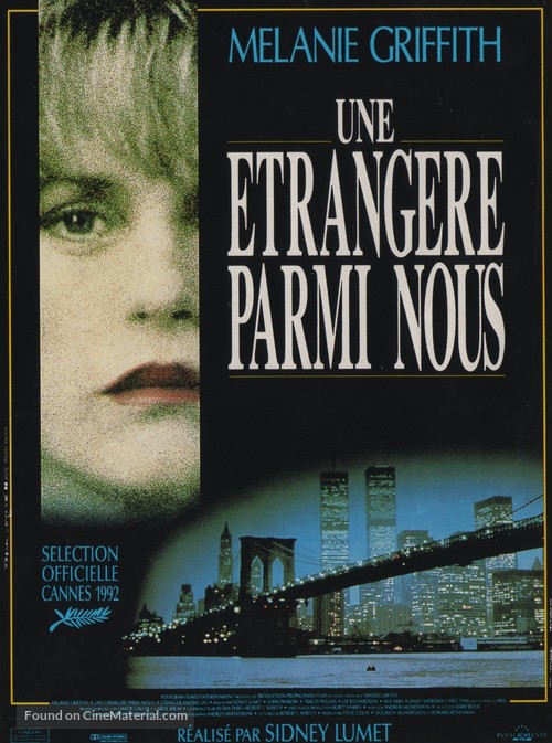 A Stranger Among Us - French Movie Poster