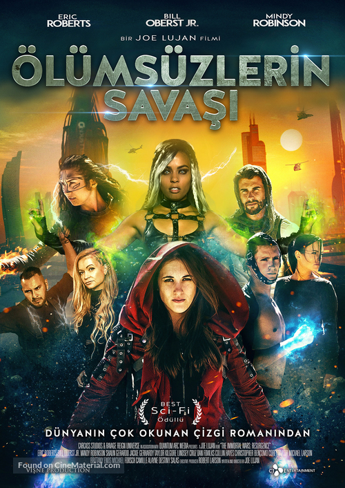 The Immortal Wars - Turkish Movie Poster