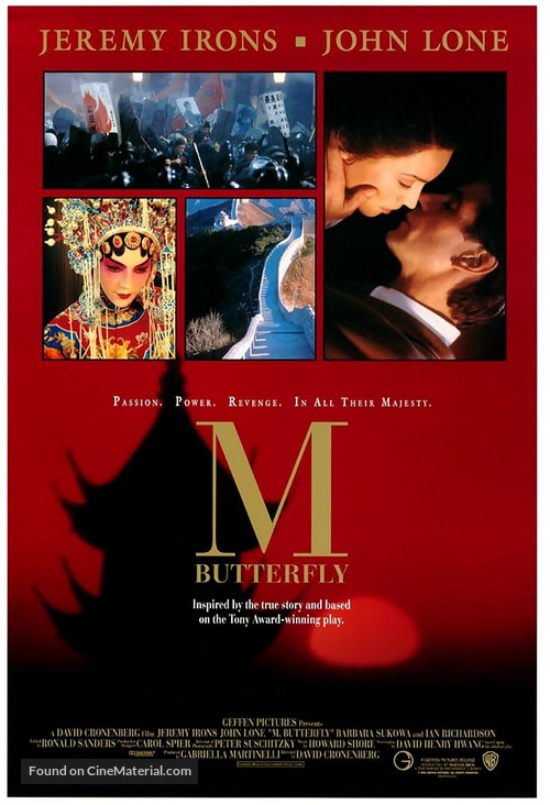 M. Butterfly - Movie Poster