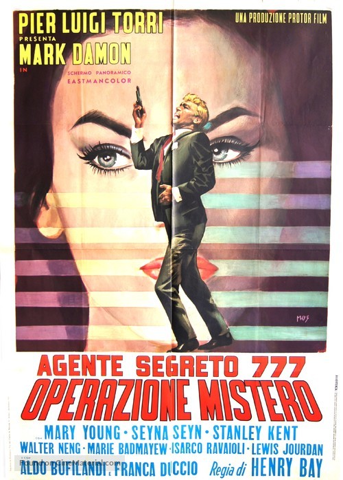 Agente segreto 777 - Operazione Mistero - Italian Movie Poster