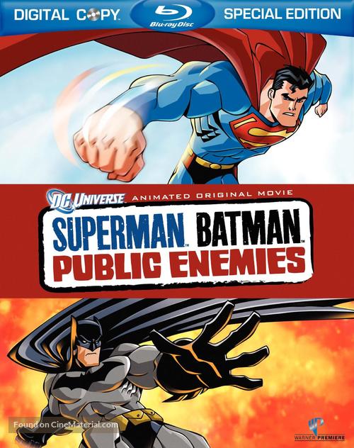Superman/Batman: Public Enemies - Blu-Ray movie cover