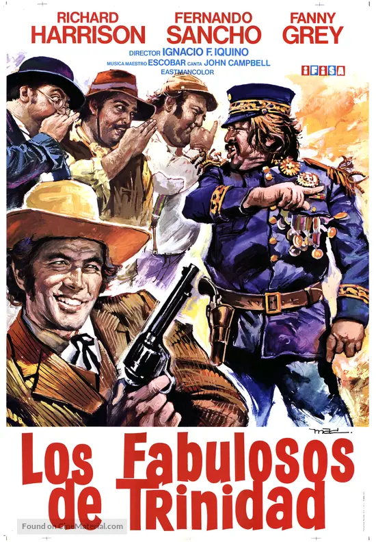 Los fabulosos de Trinidad - Spanish Movie Poster