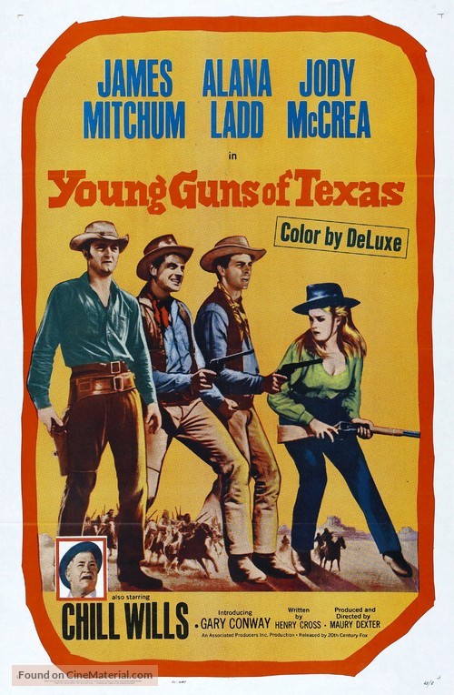 Young Guns of Texas - Movie Poster