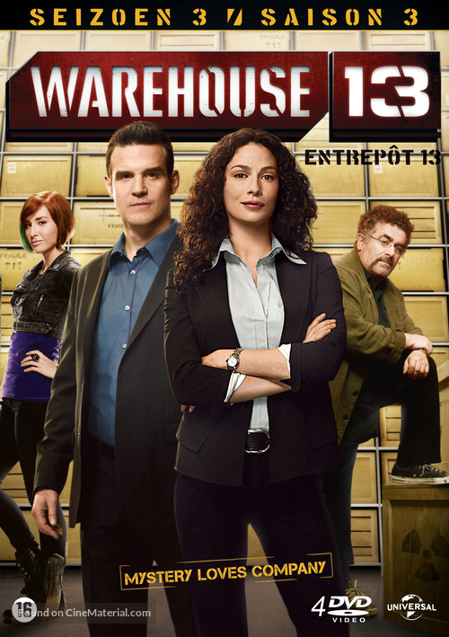 &quot;Warehouse 13&quot; - Dutch DVD movie cover