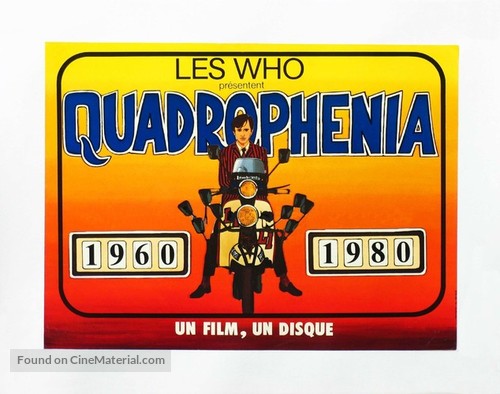 Quadrophenia - French Movie Poster