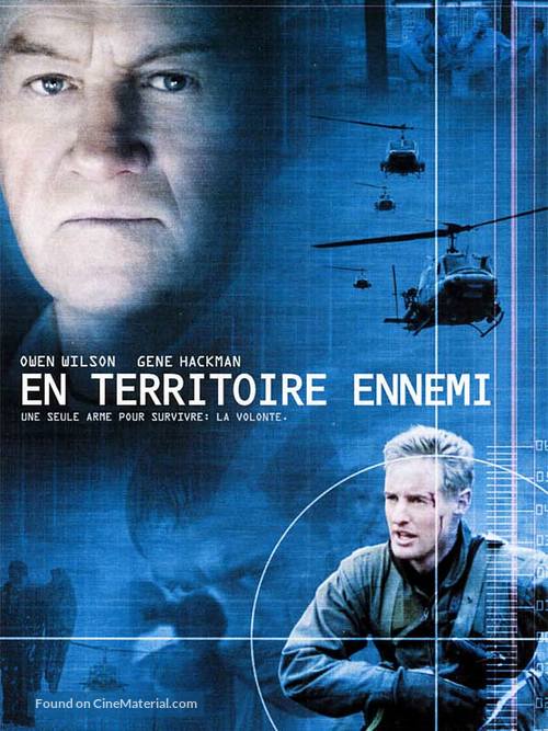Behind Enemy Lines - French DVD movie cover