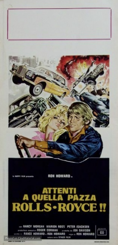 Grand Theft Auto - Italian Movie Poster