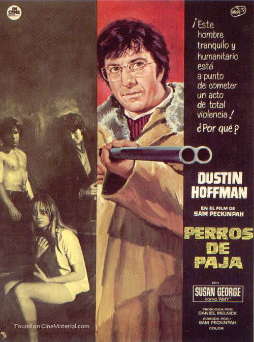 Straw Dogs - Spanish Movie Poster