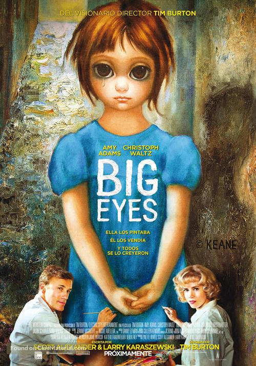 Big Eyes - Spanish Movie Poster
