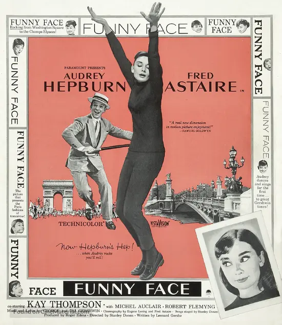 Funny Face (1957) movie poster