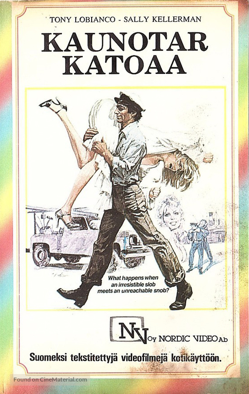 Magee and the Lady - Finnish VHS movie cover