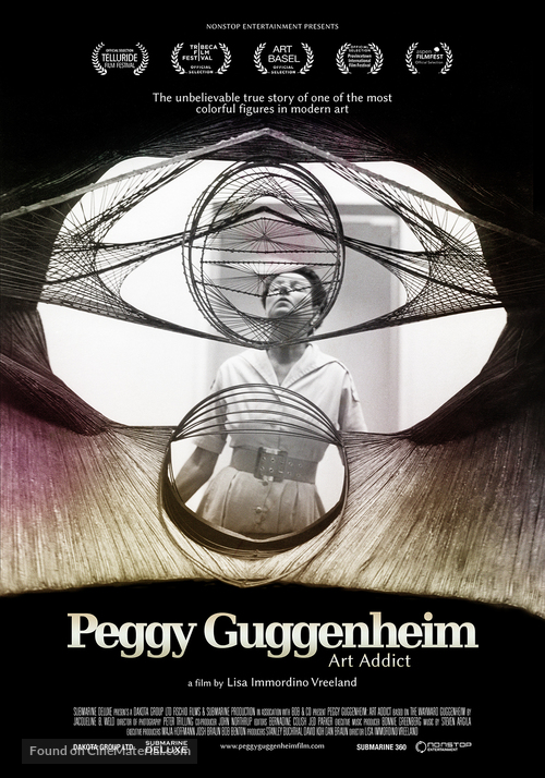 Peggy Guggenheim: Art Addict - Swedish Movie Poster