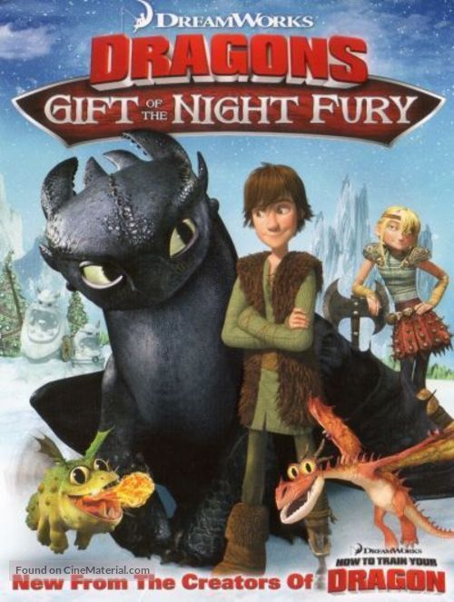 Dragons: Gift of the Night Fury - Blu-Ray movie cover