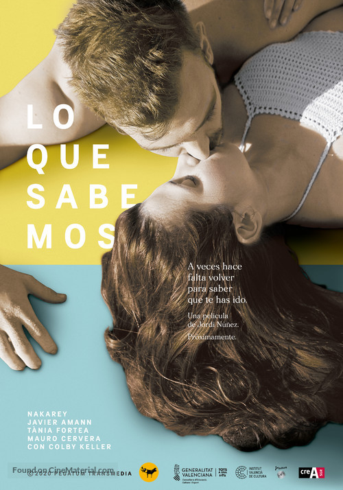 Lo que sabemos - Spanish Movie Poster