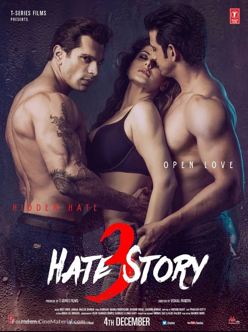 Hate Story 3 - Indian Movie Poster