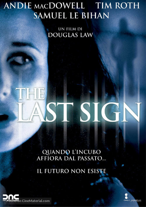 The Last Sign - Italian poster