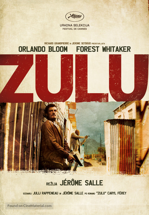 Zulu - Slovenian Movie Poster