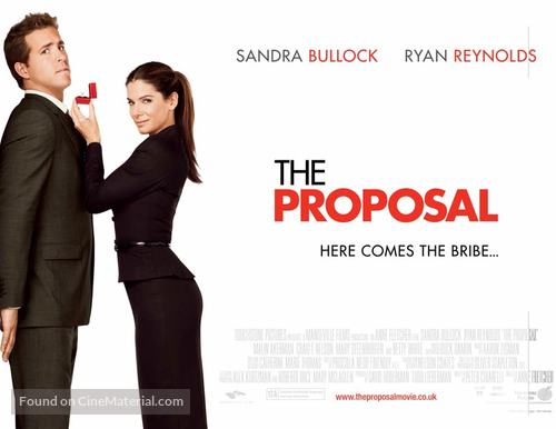 The Proposal - British Movie Poster