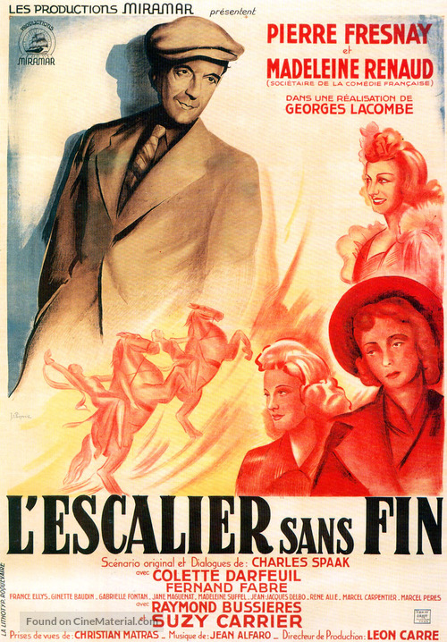 Escalier sans fin, L&#039; - French Movie Poster