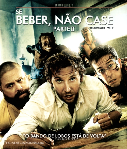 The Hangover Part II - Brazilian Blu-Ray movie cover