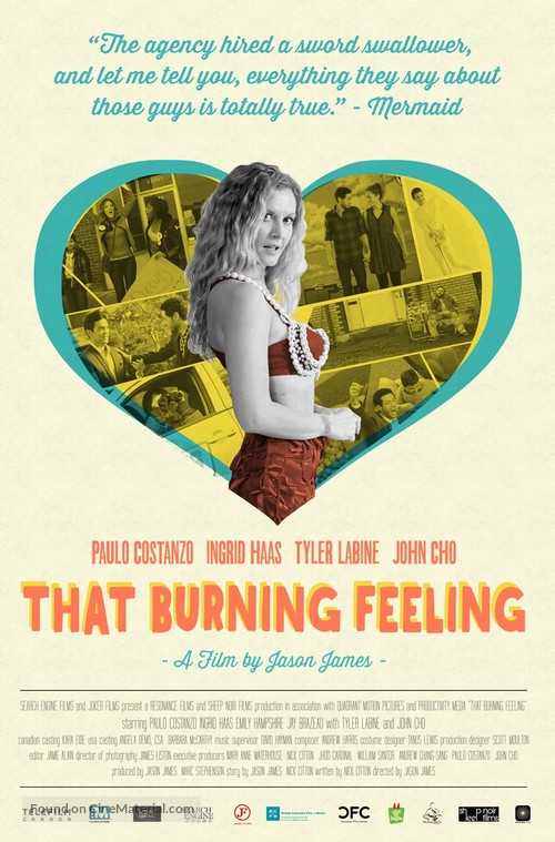 That Burning Feeling - Canadian Movie Poster