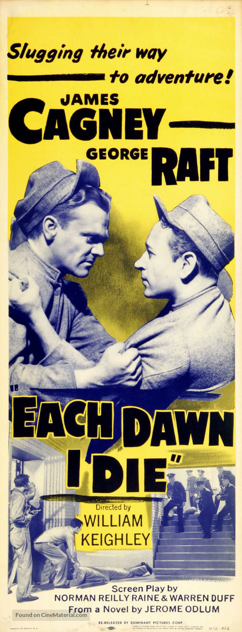Each Dawn I Die - Re-release movie poster