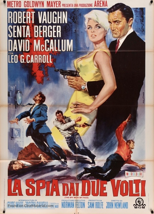 &quot;The Man from U.N.C.L.E.&quot; - Italian Movie Poster