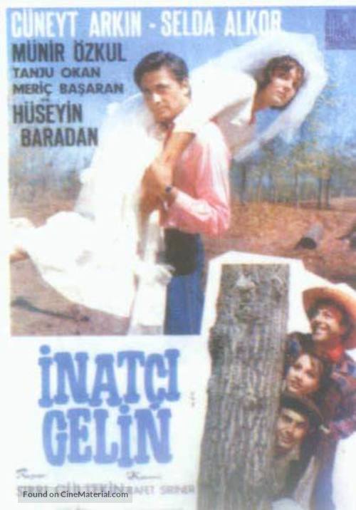 Inat&ccedil;i gelin - Turkish Movie Poster