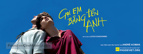 Call Me by Your Name - Vietnamese poster