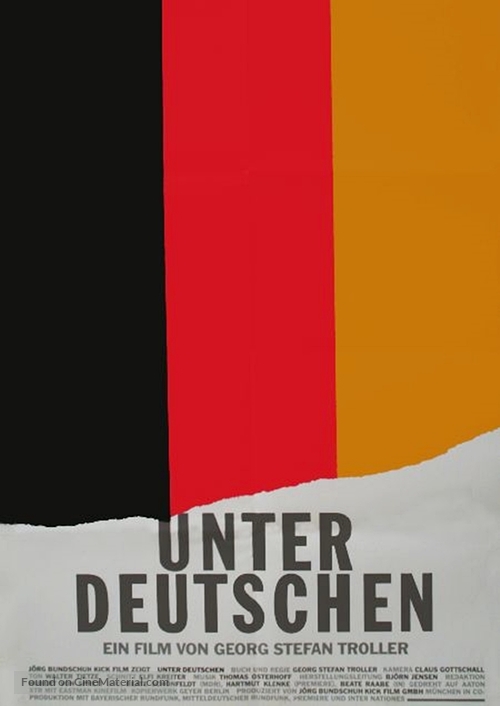 Unter Deutschen - Eindr&uuml;cke aus einem fremden Land - German Movie Poster